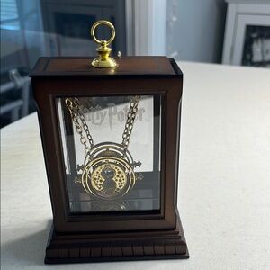 Harry Potter Time Turner Necklace in Display Case